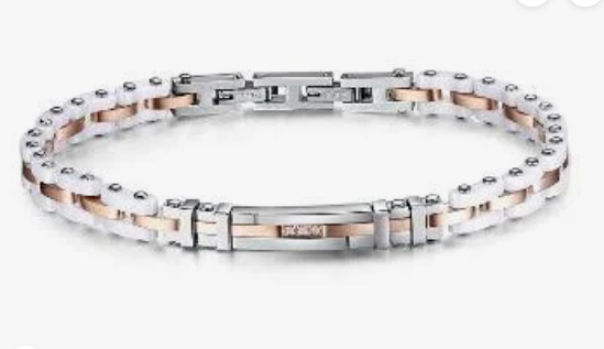 Armband Arkano Herr in Stahl Zircone BA04RB - BA04RB